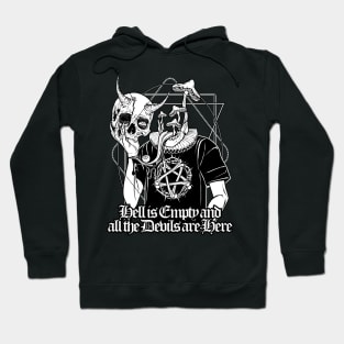 Hell is Empty... and Terry quotes Shakespeare Hoodie